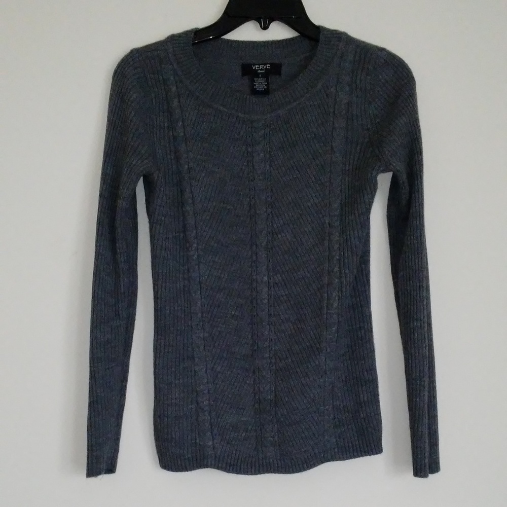 Grey Verve Ami Crew Neck Sweater Size: S